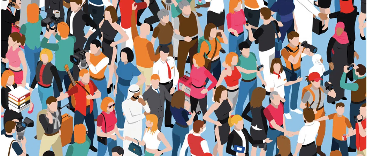 Groups of people talking to each other under the decentralized Web3 system – NEST®